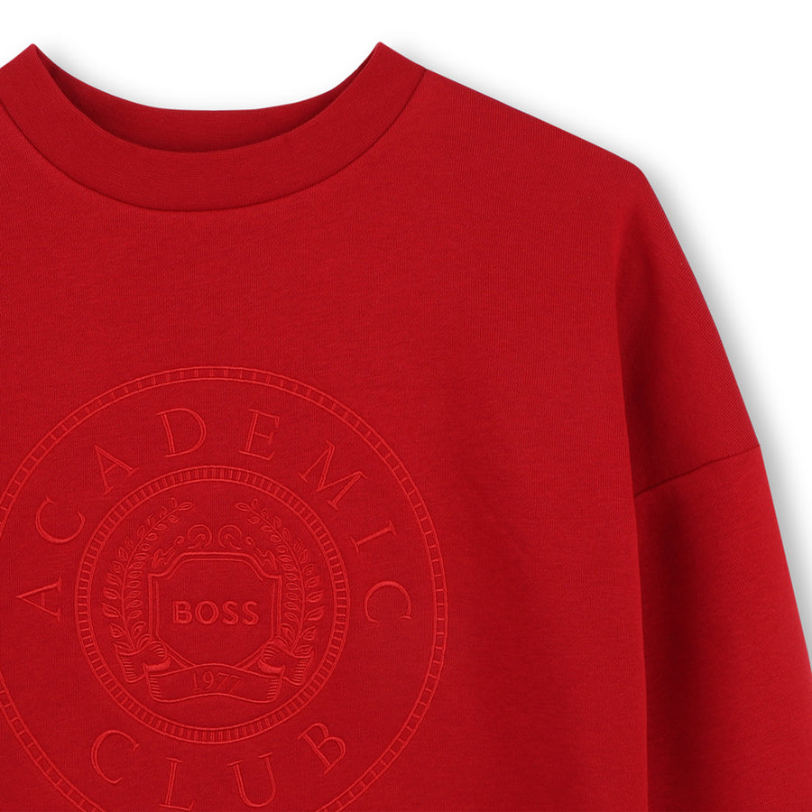 Boss Back to School Sweatshirt in Brushed Fleece