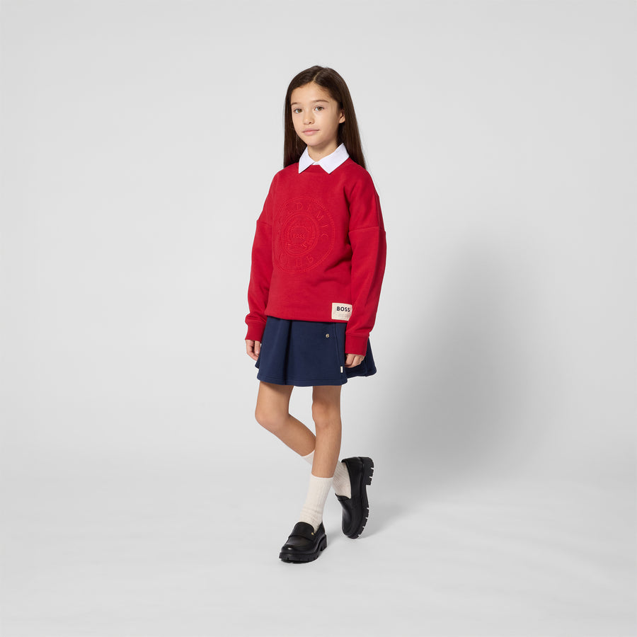 Boss Back to School Sweatshirt in Brushed Fleece
