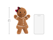 Jellycat Jolly Gingerbread Ruby Original