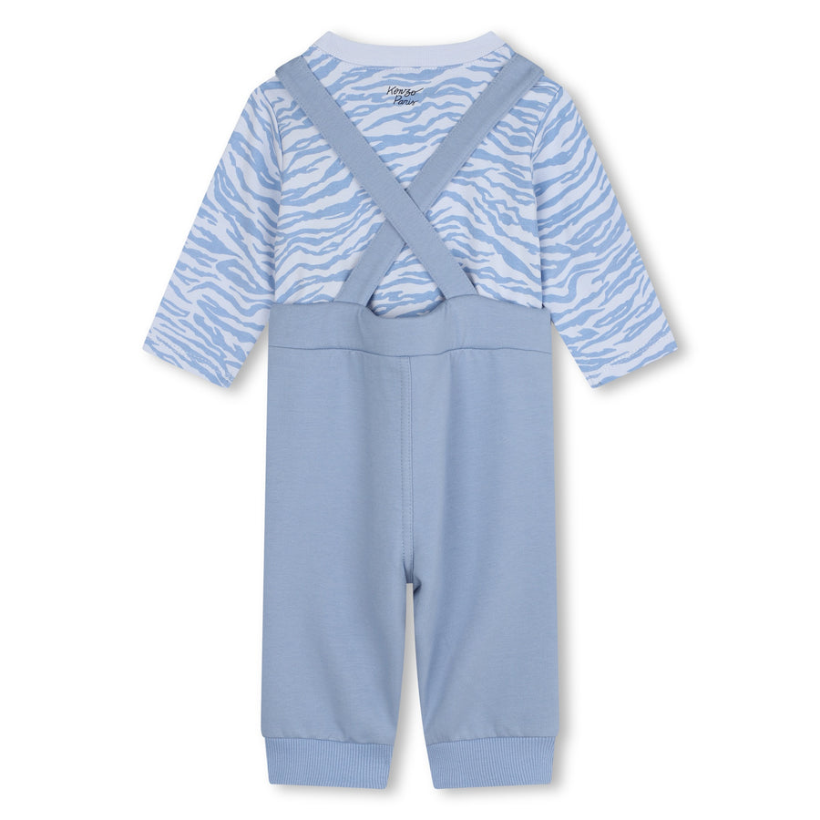 Kenzo Baby T-shirt and Overalls Gift Box Set