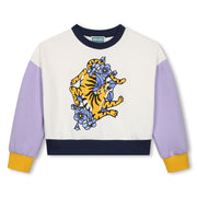 Kenzo Girls Colorblock Sweatshirt