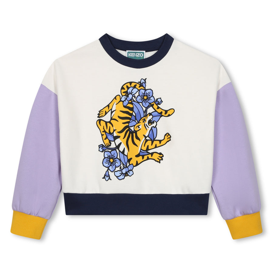 Kenzo Girls Colorblock Sweatshirt