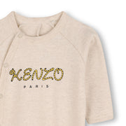 Kenzo Baby 2 Pack Footie with Logo and Tiger Giftbox Set