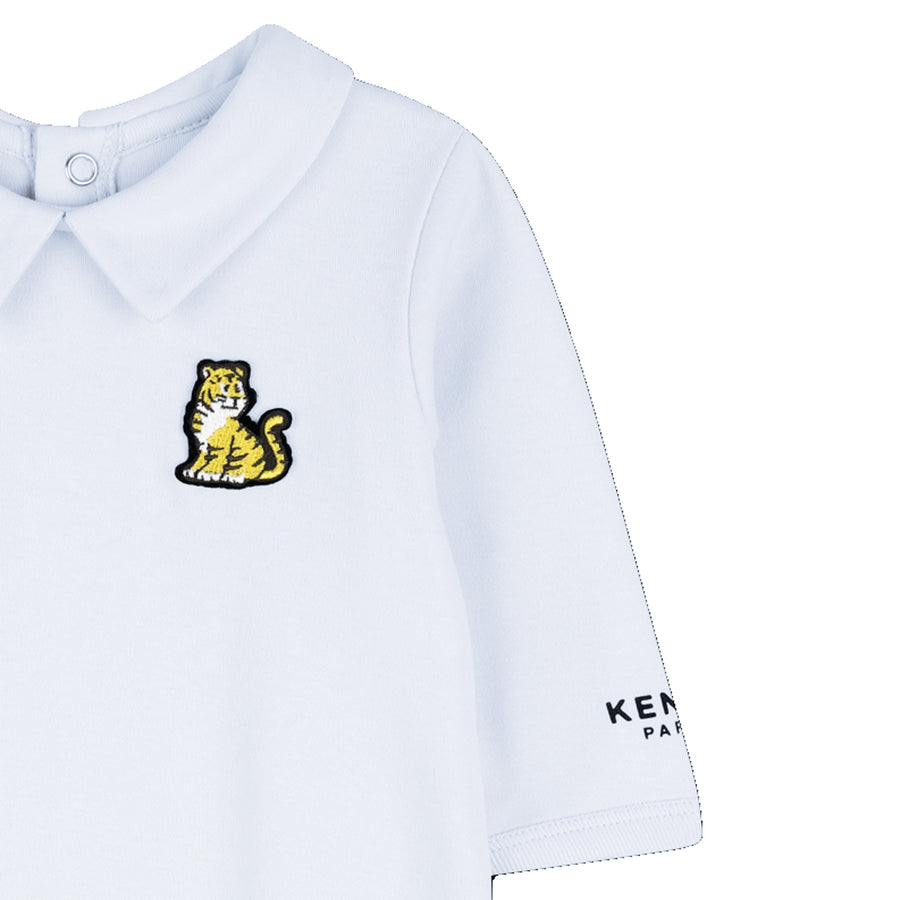 Kenzo Baby 2 Pack Footie with Logo and Tiger Giftbox Set