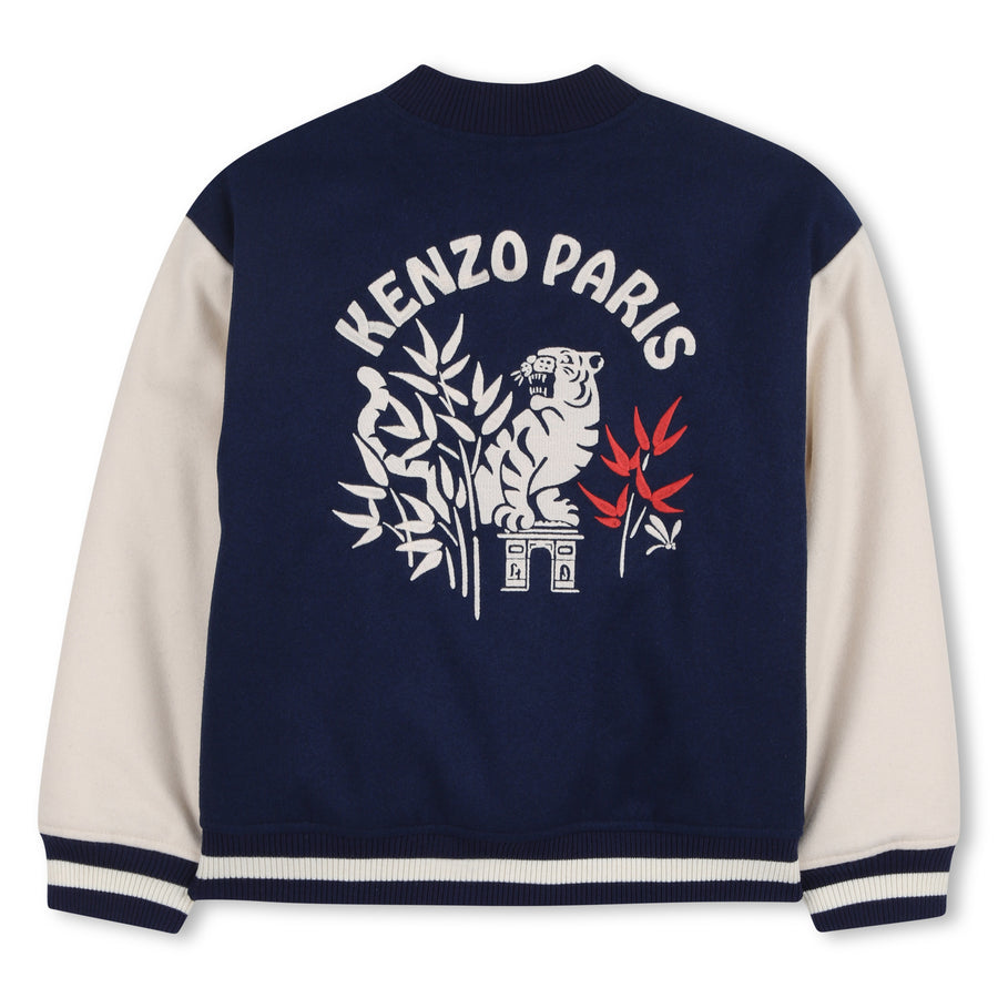 Kenzo Woolen Bomber Jacket