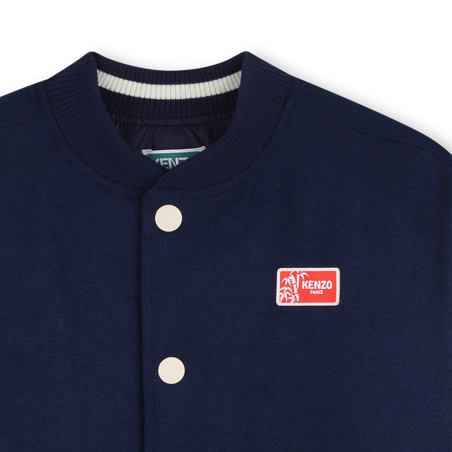 Kenzo Woolen Bomber Jacket