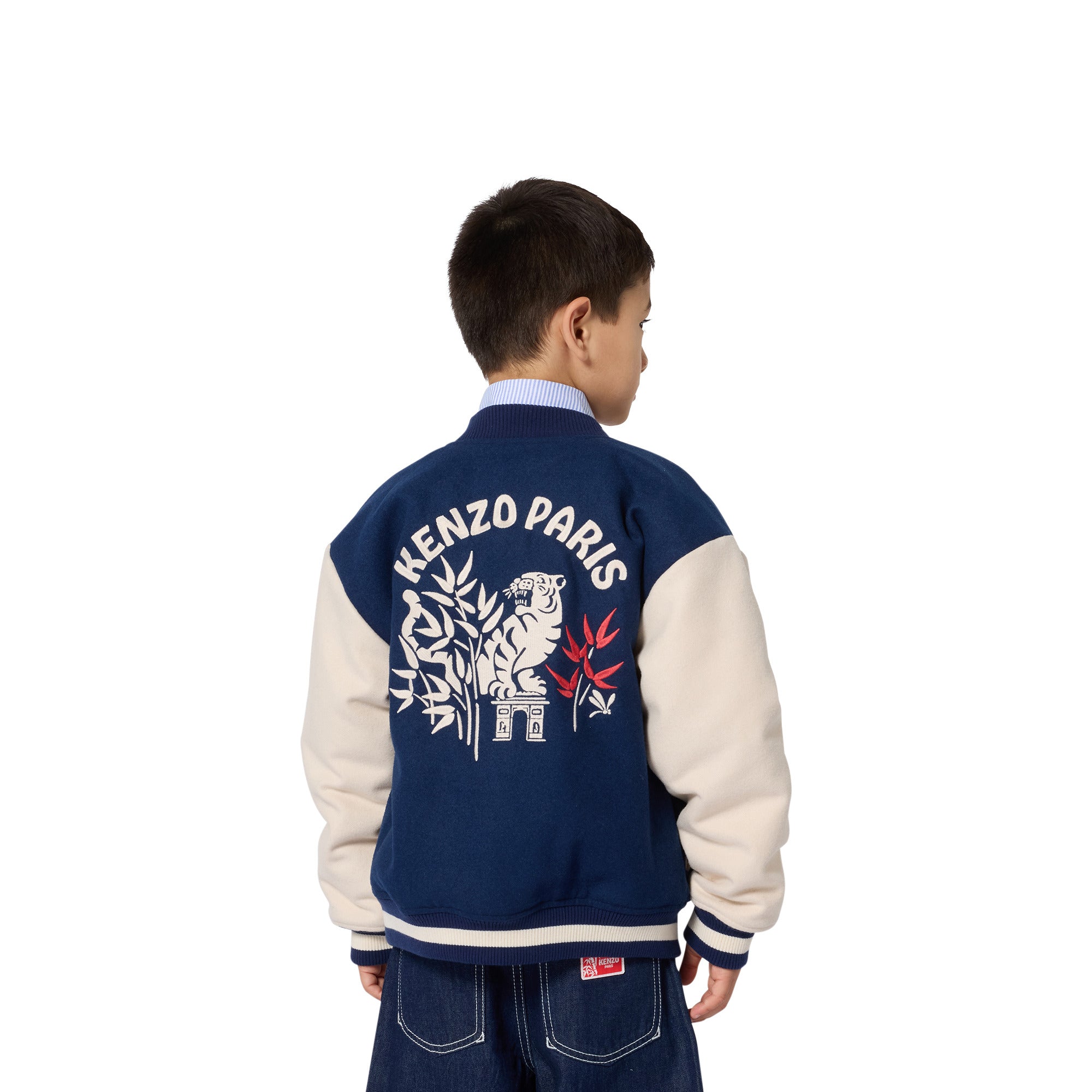 Kenzo Woolen Bomber Jacket