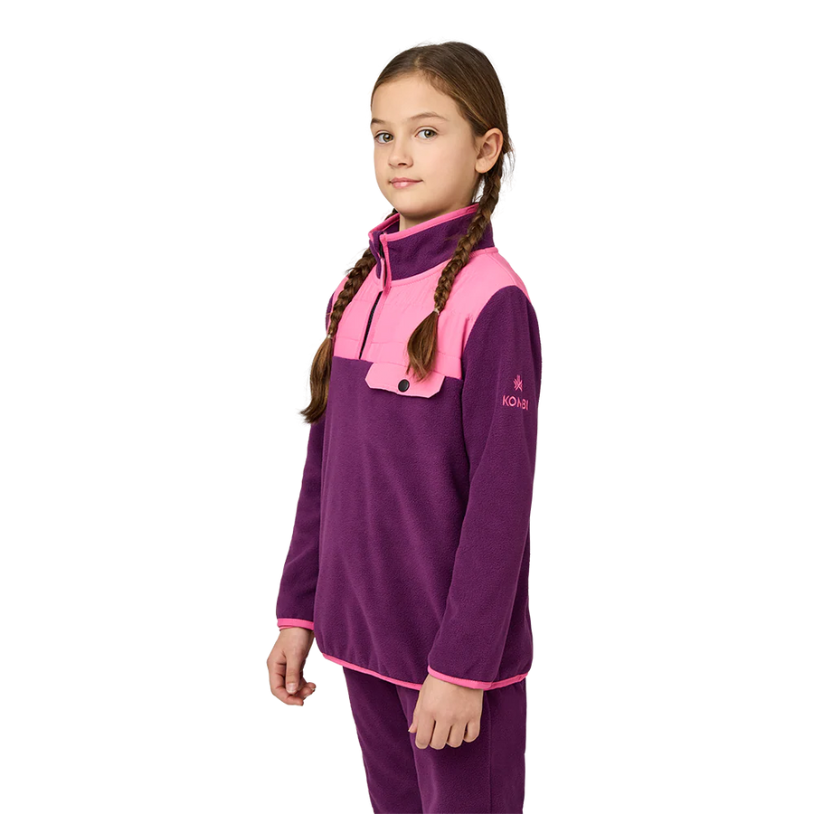 KOMBI COZY Fleece Zip Top Mid Layer - Junior