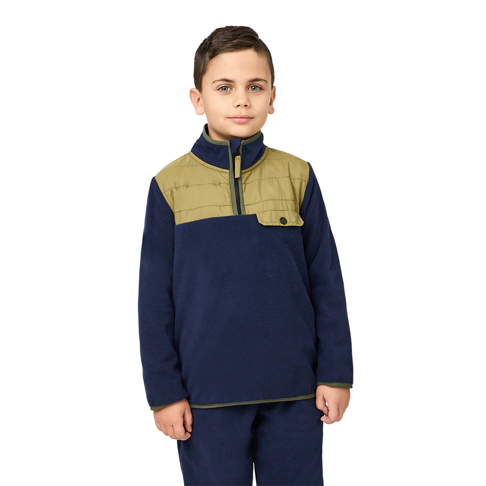 KOMBI COZY Fleece Zip Top Mid Layer - Junior