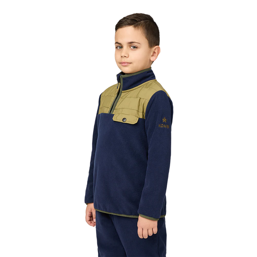 KOMBI COZY Fleece Zip Top Mid Layer - Junior