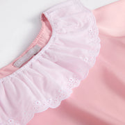 La Mimiland Mi Ruffle TENCEL Lounge Dress Pink