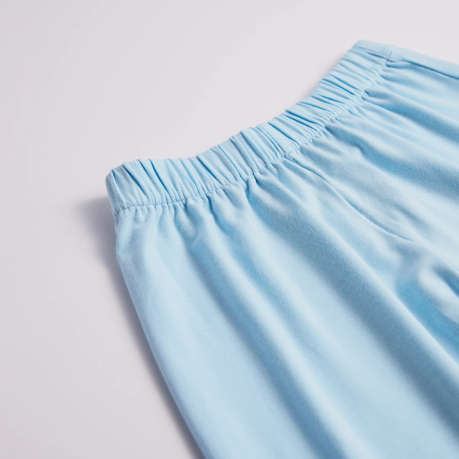 La Mimiland Mi Classic TENCEL Modal Long Sleeve Lounge Set Powder Blue