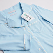 La Mimiland Mi Classic TENCEL Modal Long Sleeve Lounge Set Powder Blue