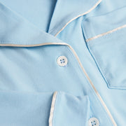 La Mimiland Mi Classic TENCEL Modal Long Sleeve Lounge Set Powder Blue
