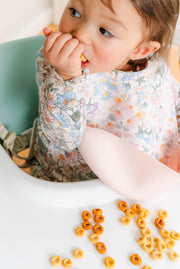 Loulou Lollipop Silicone Bib English Garden