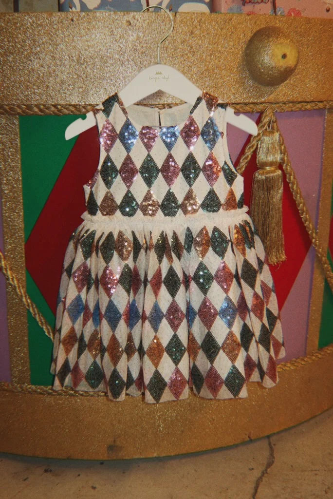 Konges Slojd YVONNE HARLEKIN DRESS
