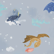 Loulou Lollipop Silicone Bib Magical Dragon