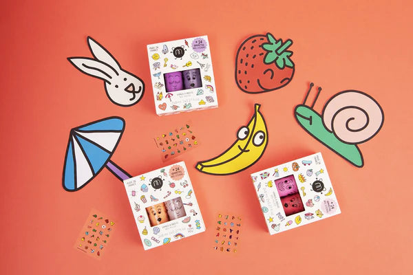 Nailmatic  Kids - Nail Polish and Stickers Set - WOW