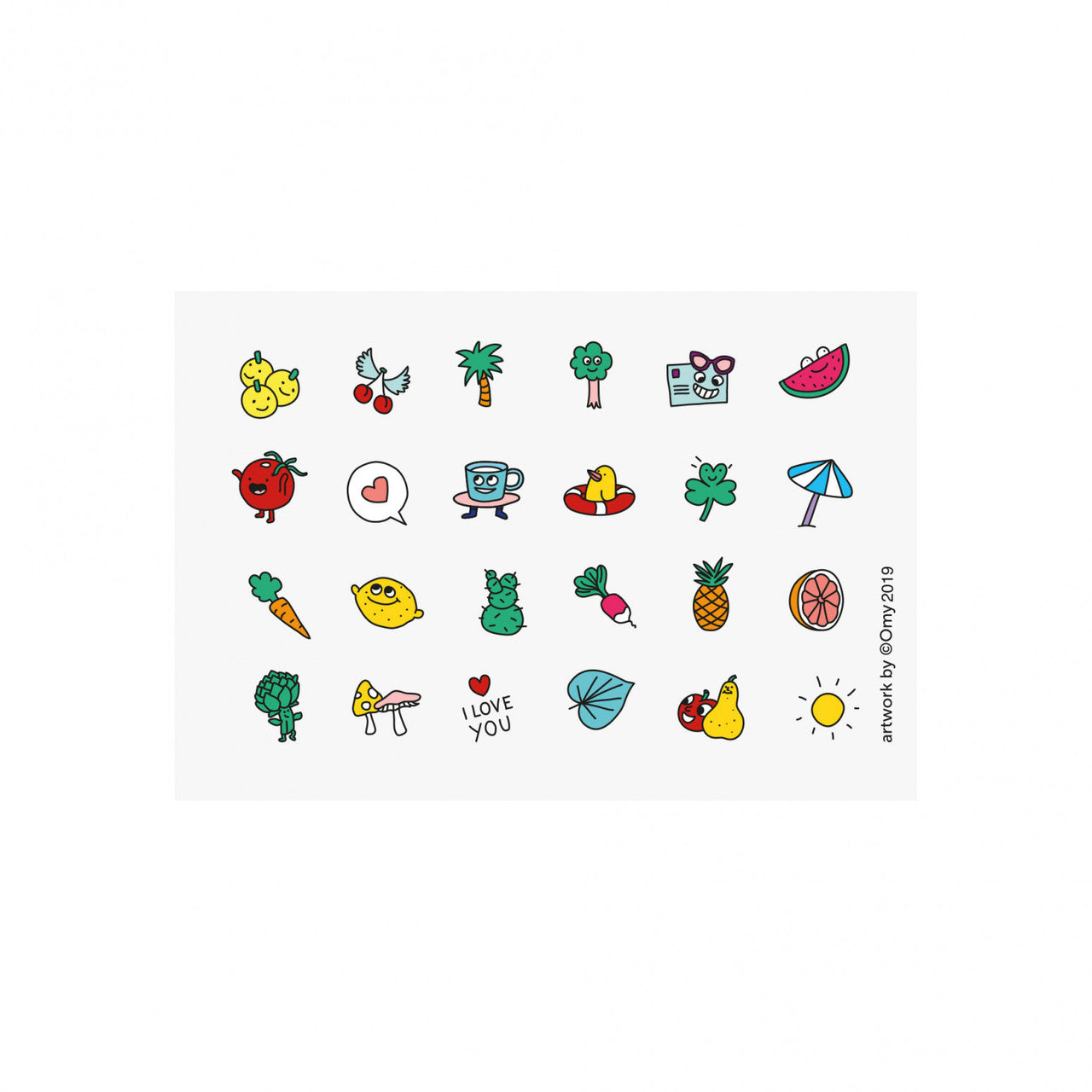 Nailmatic  Kids - Nail Polish and Stickers Set - WOW