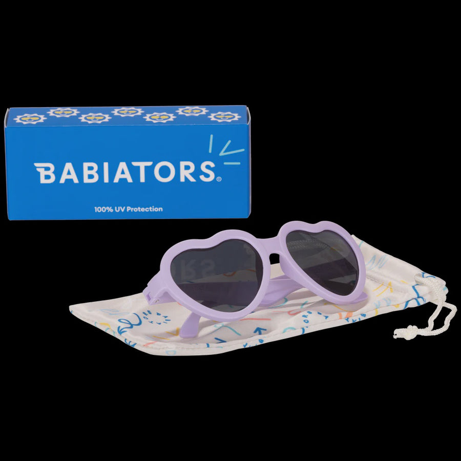 Babiator Non-Polarized Heart Sunglasses | Irresistable Iris (Includes MicrofiberPrinted Bag)