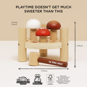 Le Toy Van Woodeland Mushroom Hammer Game