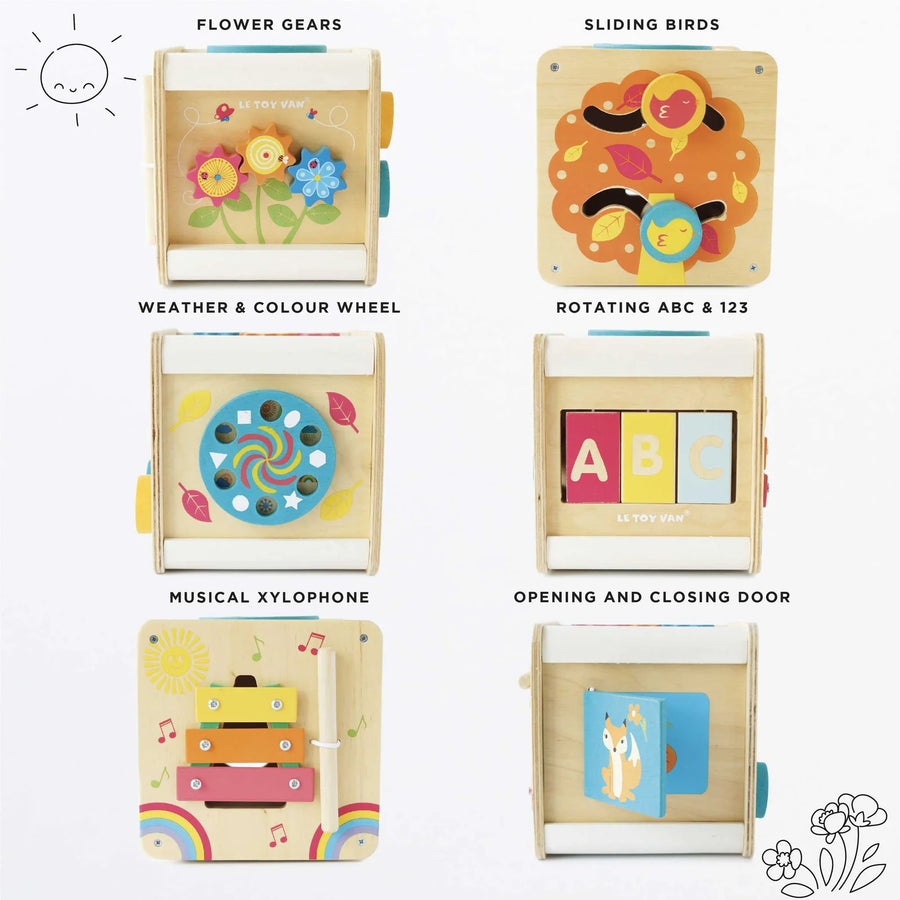 Le Toy Van  Activity Wooden Cube
