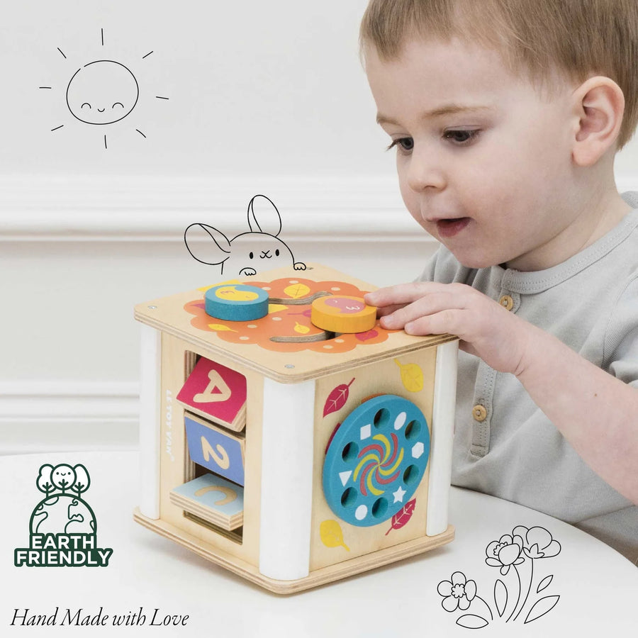 Le Toy Van  Activity Wooden Cube