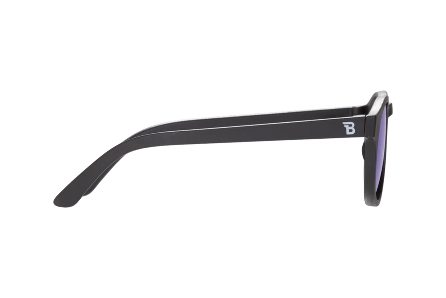Babiator Polarized Keyhole Sunglasses Jet Black (Includes MicrofiberPrinted Bag)