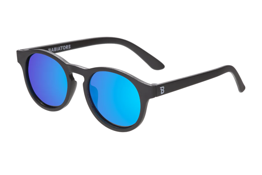 Babiator Polarized Keyhole Sunglasses Jet Black (Includes MicrofiberPrinted Bag)