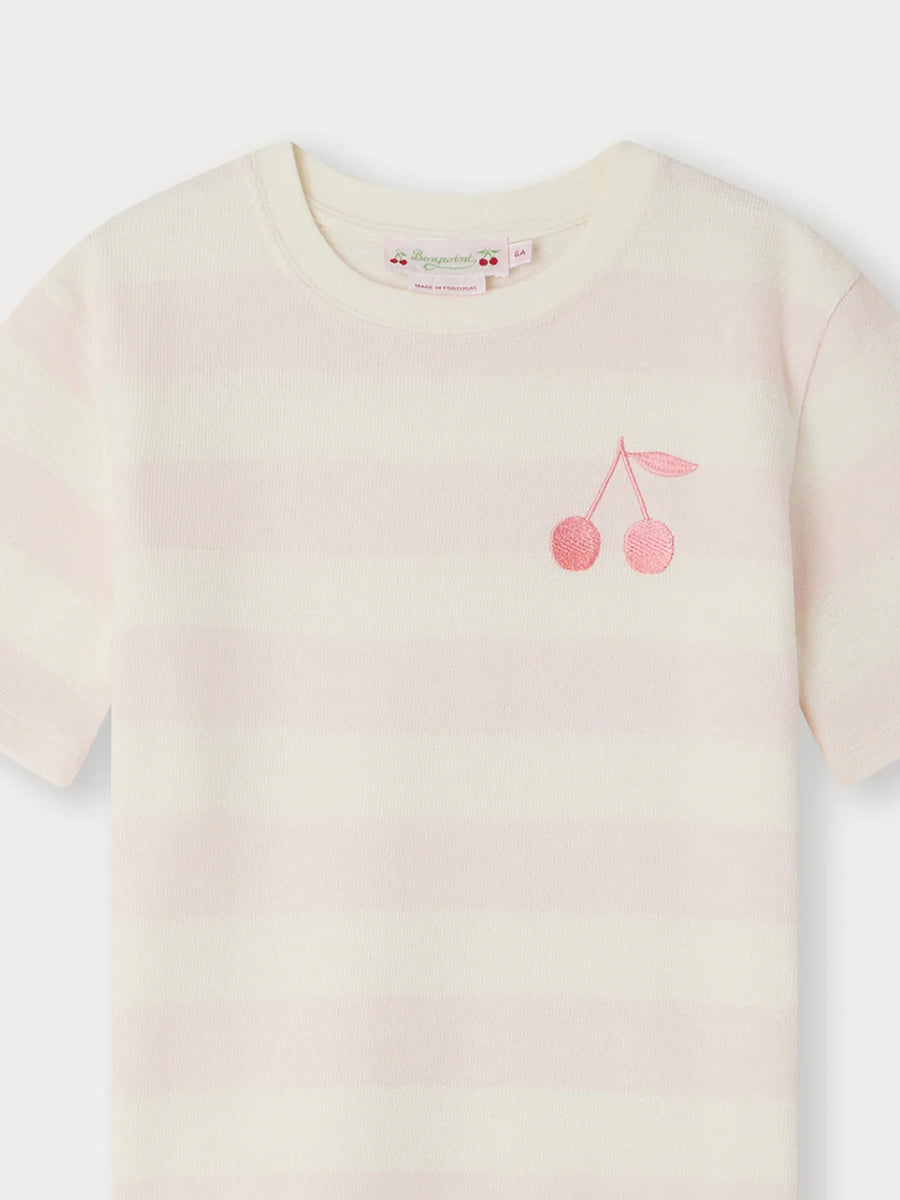 Bonpoint mitie T-Shirt powder pink
