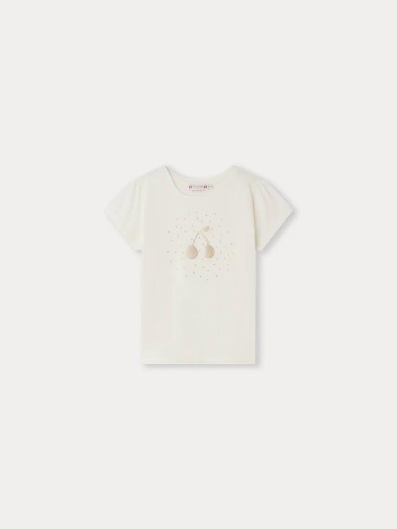 Bonpoint Capricia T-Shirt White Milk