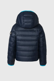 Mackage SAMMY-PR Down jacket for Kids Aqua-Marine Blue