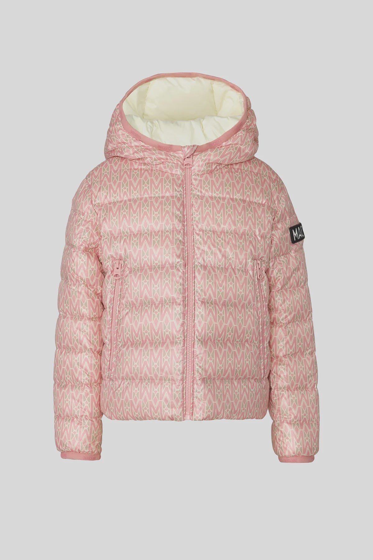 Mackage SAMMY-PR Down jacket for Kids Soft Pink-Cream