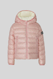 Mackage SAMMY-PR Down jacket for Kids Soft Pink-Cream