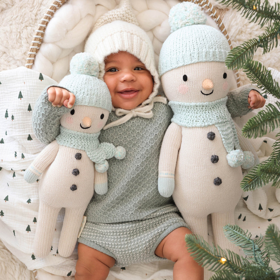 Cuddle + Kind Spruce the snowman
