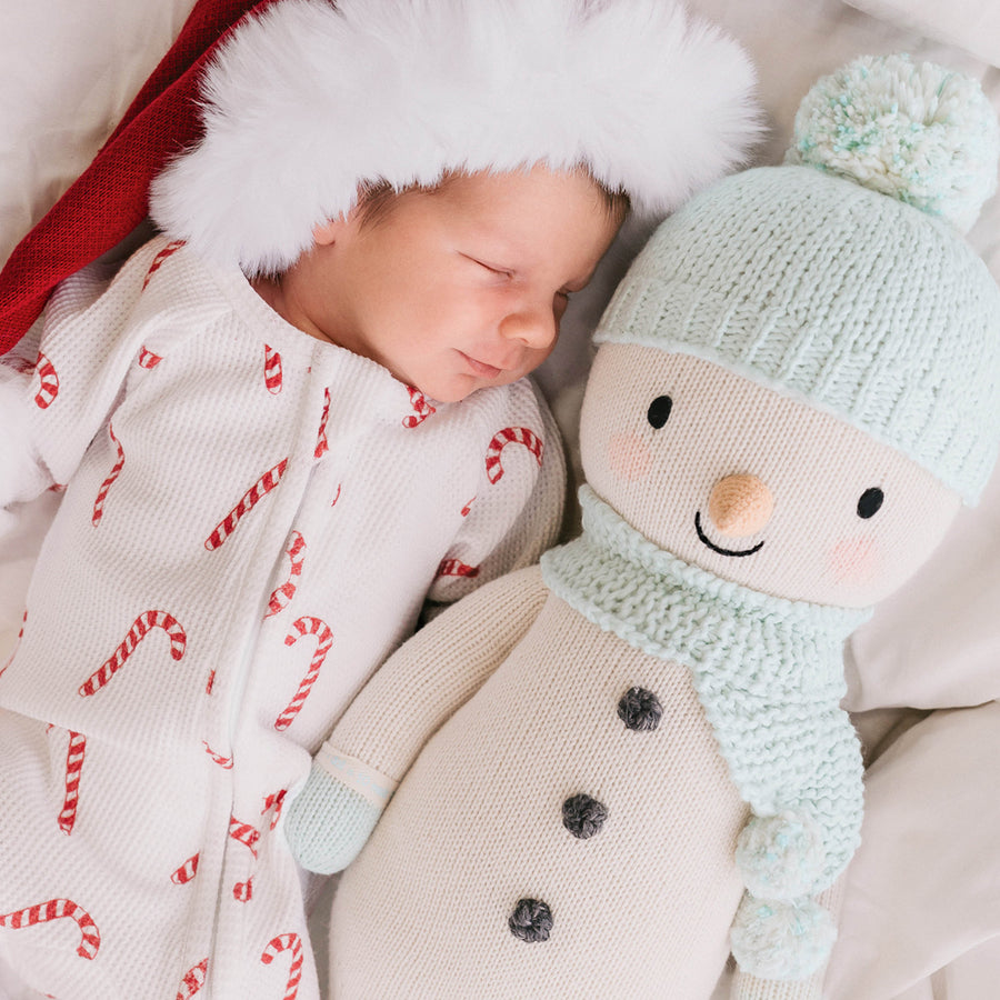 Cuddle + Kind Spruce the snowman