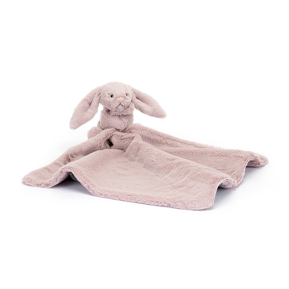 Jellycat Bashful Luxe Bunny Rosa Soother Giftbox Set