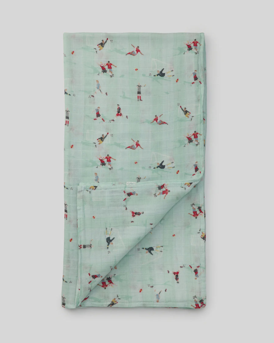 Loulou Lollipop Muslin Swaddle - The Beautiful Game