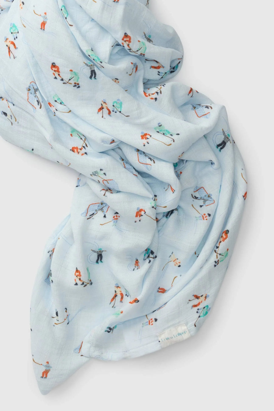 Loulou Lollipop Muslin Swaddle - Ice hockey