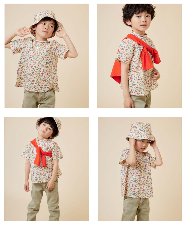 Bonpoint Boy Multicolor Connor Liberty Fabric Shirt