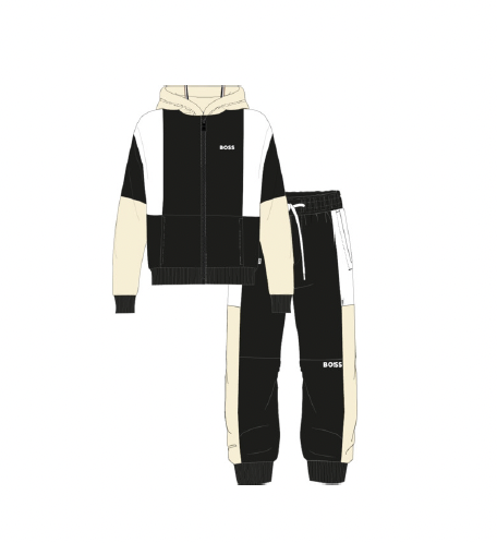 Boss Black Color Block Sweat Set
