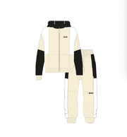 Boss Sand Color Block Sweat Set