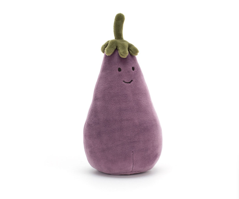Jellycat Vivacious Vegetable Aubergine / Eggplant