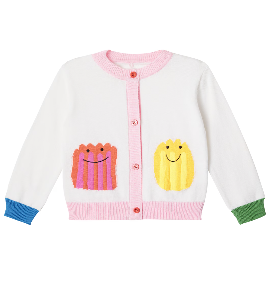 Stella McCartney Baby cotton and wool cardigan