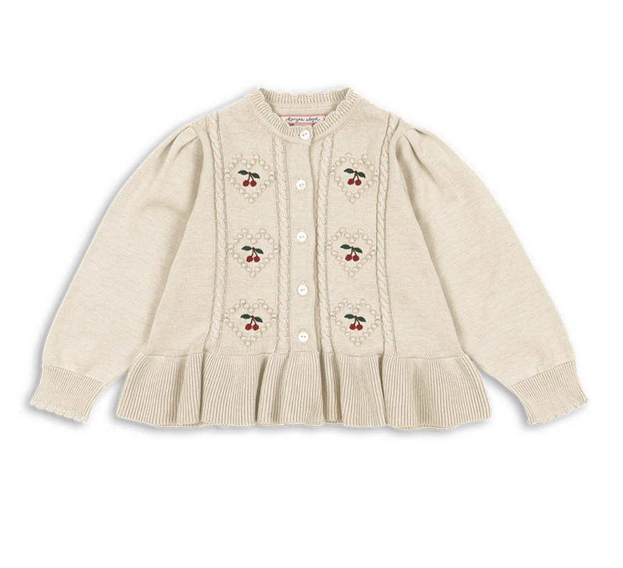 Konges Slojd SOLEIL CARDIGAN GOTS