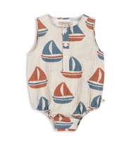 Konges Slojd ELLIOT ROMPER GOTS Ahoy