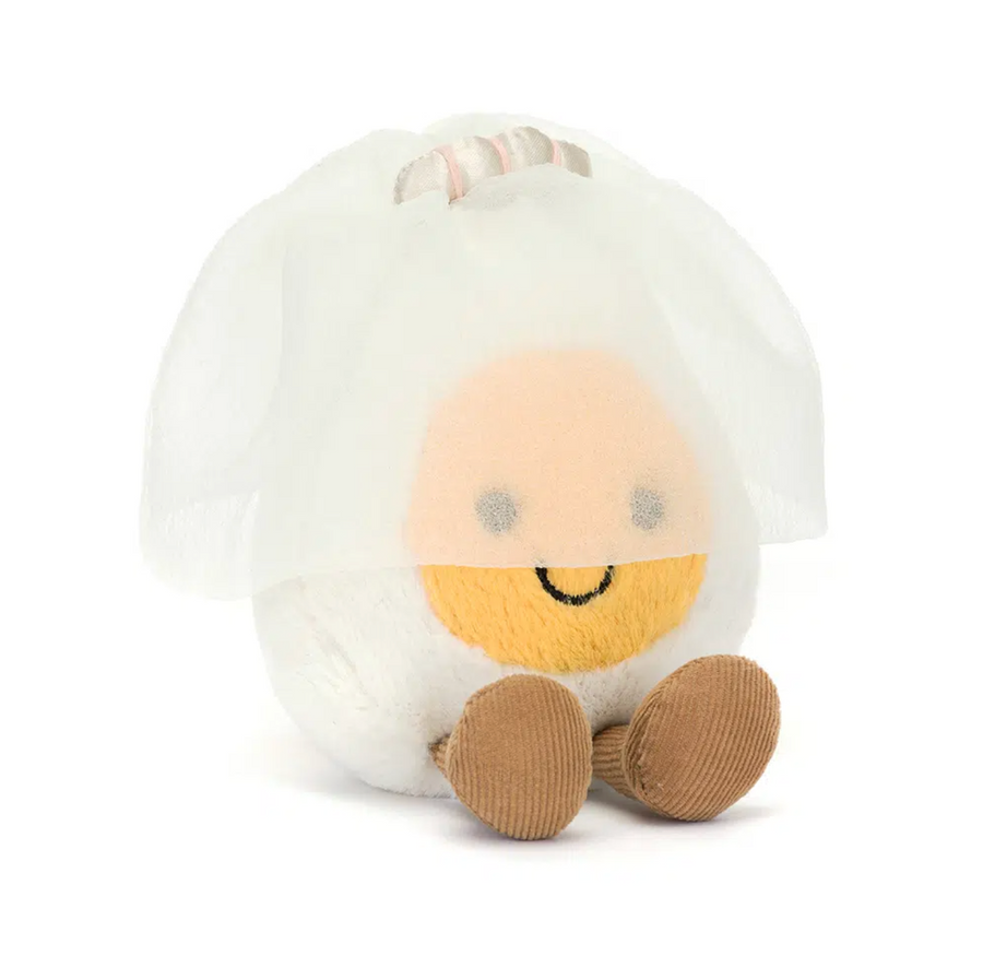 Jellycat Amuseables Boiled Egg Bride Groom