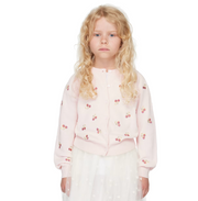 Bonpoint Pink Aizoon Cardigan