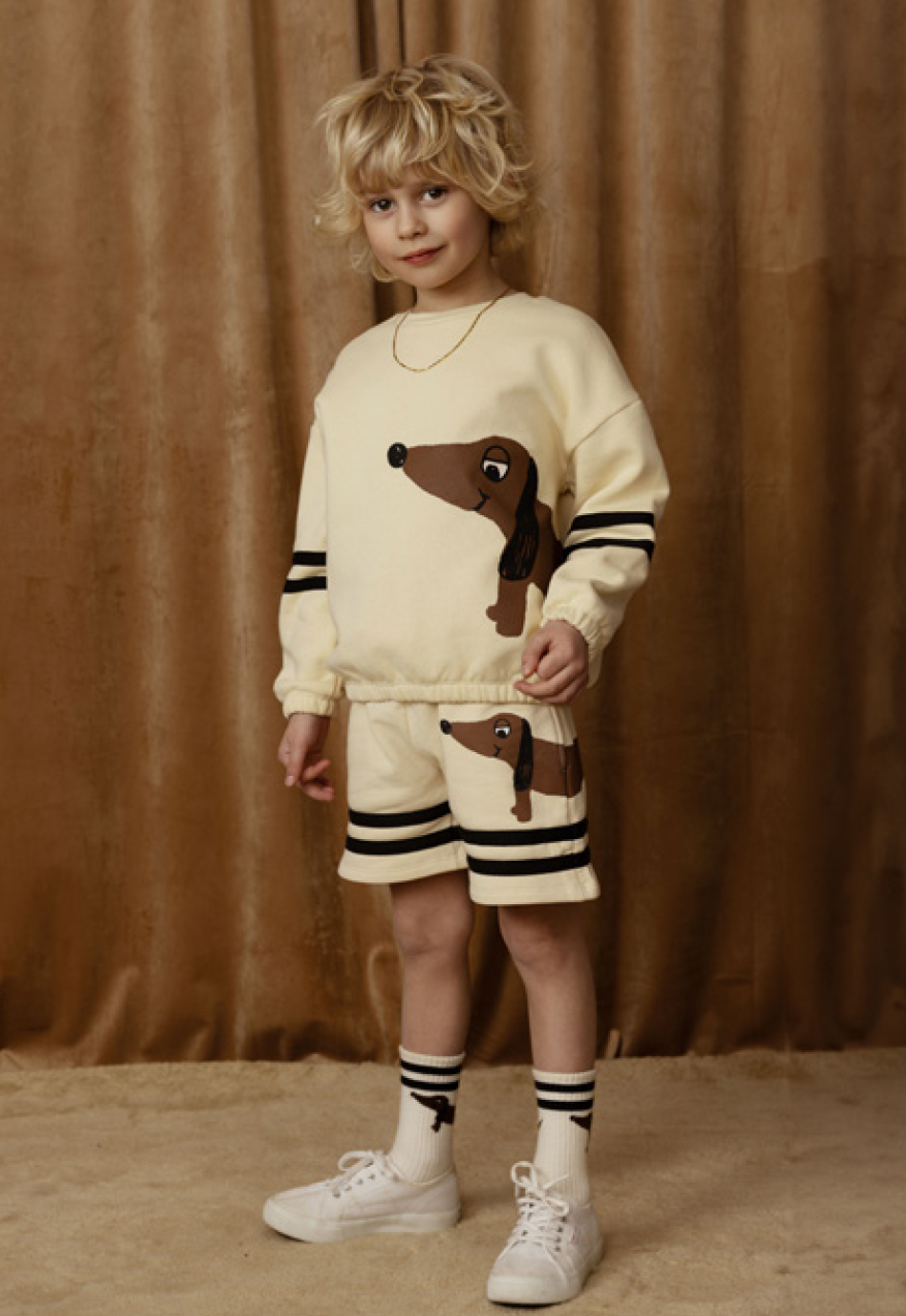 Mini Rodini Dog Stripes Sweatshirt