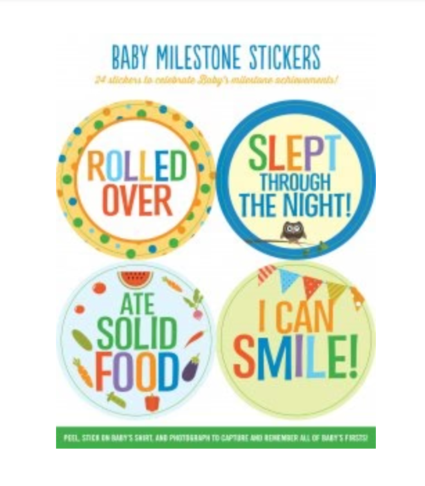 PETER PAUPER BABY STICKERS MILESTONES